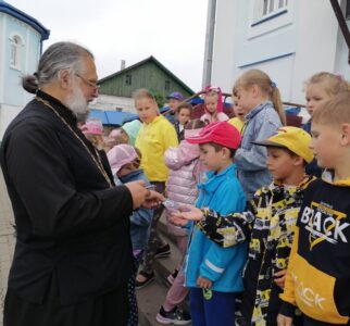 Иерей Георгий Курьян провел встречу с детьми