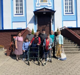 Состоялась дружеская встреча с подопечными Ивенецкого дома-интерната