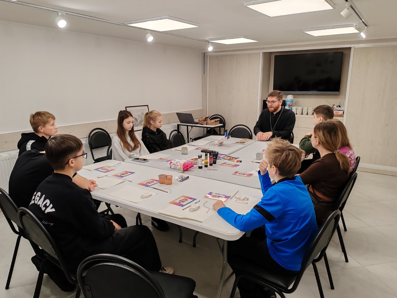 Встреча с учащимися ГУО «Гимназия №1»