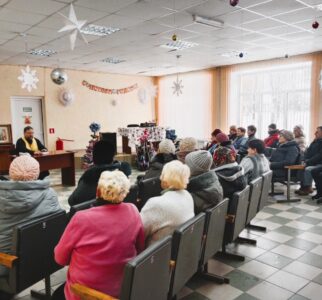 В Шашковском доме культуры состоялась встреча с иереем Сергием Довыденко