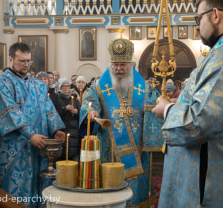 В праздник Сретения Господня епископ Павел совершил Литургию