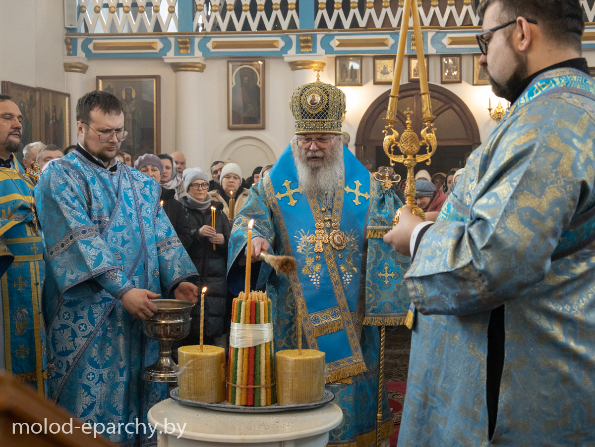 В праздник Сретения Господня епископ Павел совершил Литургию
