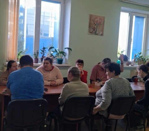 Встреча священника с подопечными Столбцовского ТЦСОН