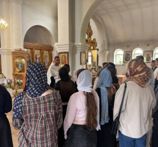 Молебен перед началом экзаменов
