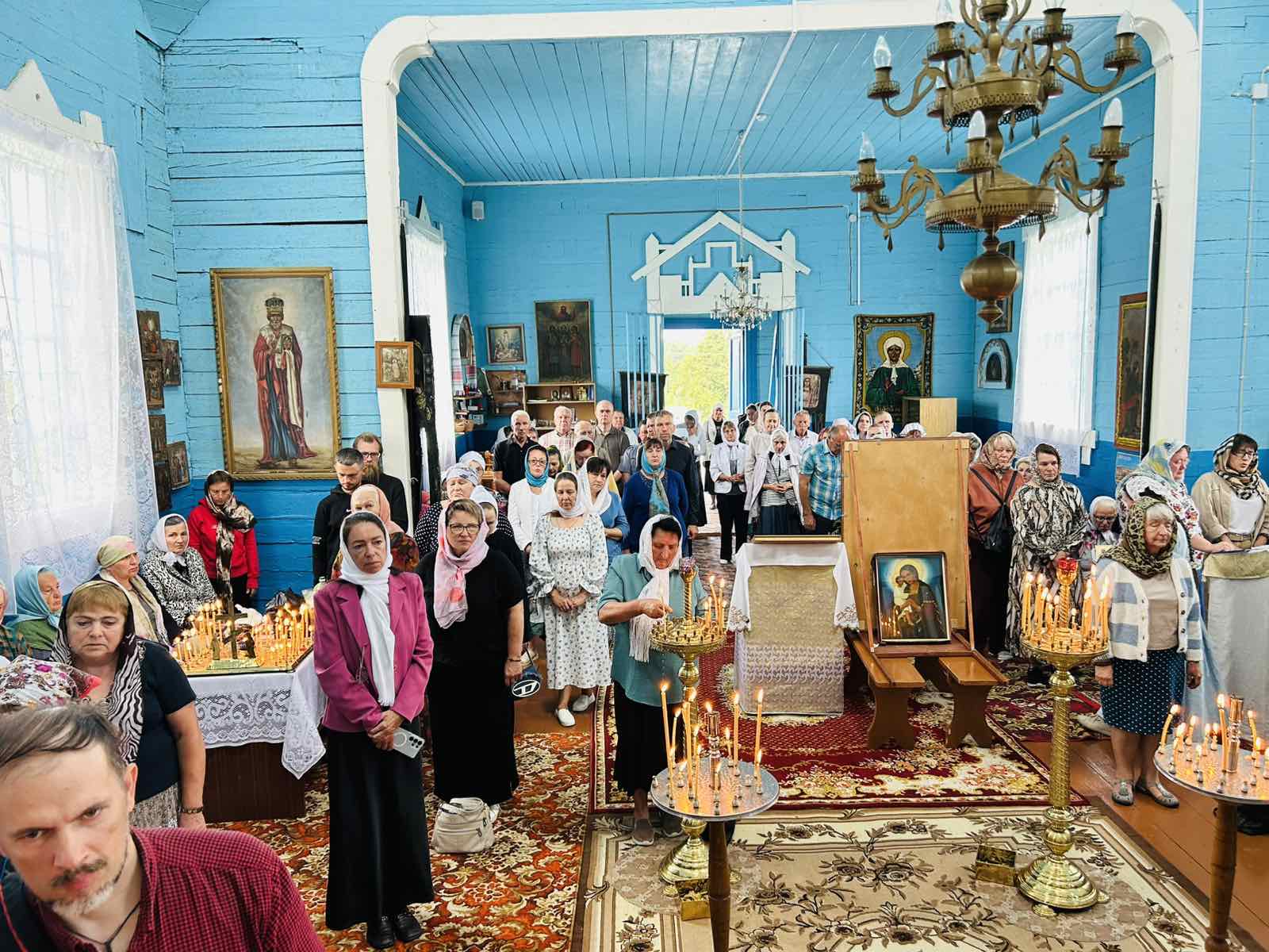 Торжества в честь «Тоново-Слободской» иконы Божией Матери прошли в Столбцовском районе