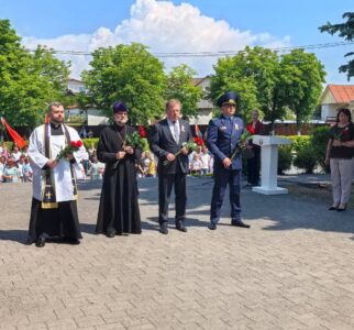 Протоиерей Александр Мартинчик принял участие в митинге в память о погибших в Великой Отечественной войне