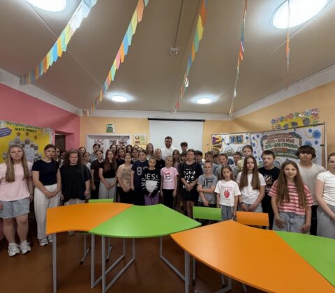 Встреча со священником прошла в детском оздоровительном лагере «Нёман»