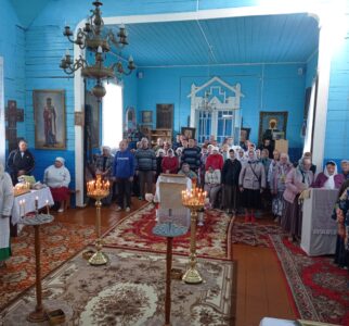 Литургия для насельников пансионата Колосок д. Куль.