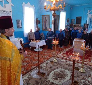 Литургия для насельников пансионата Колосок д. Куль.